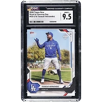 Teoscar Hernández Los Angeles Dodgers 2026 Topps Now Road to Opening Day