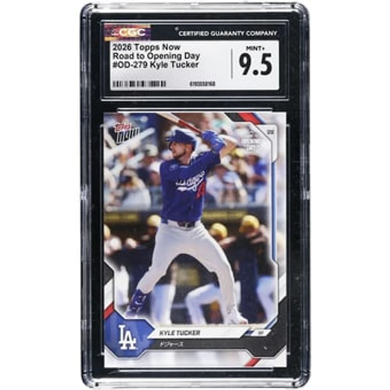 Kyle Tucker Los Angeles Dodgers 2026 Topps Now Road to Opening Day