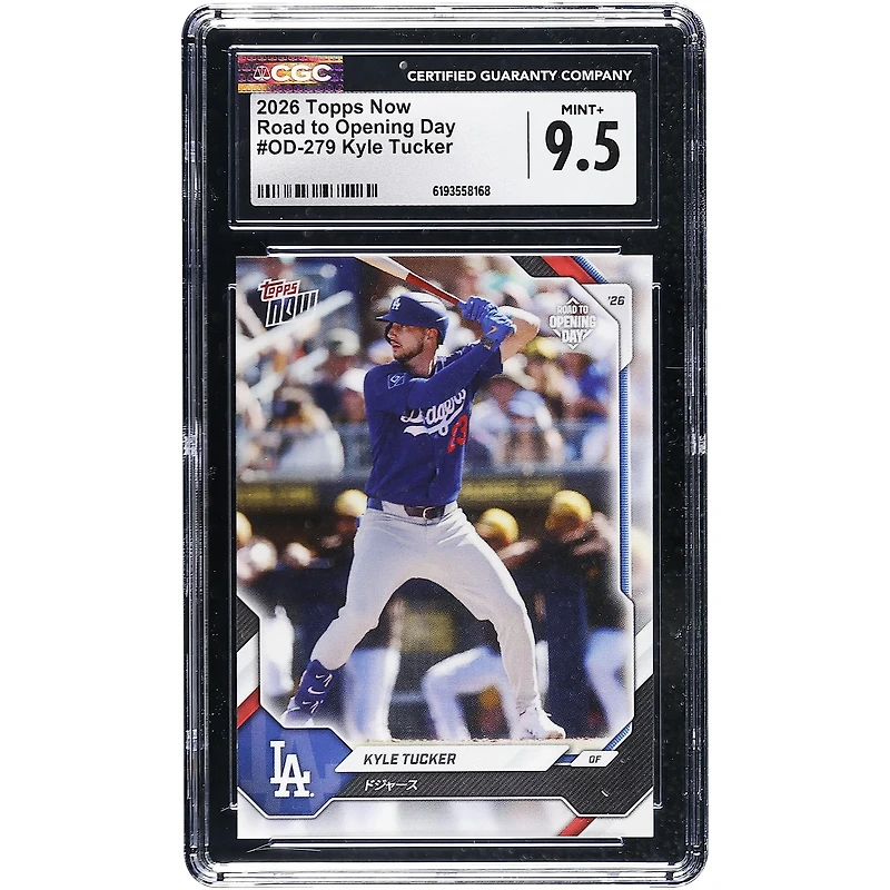 Kyle Tucker Los Angeles Dodgers 2026 Topps Now Road to Opening Day