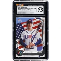 Roman Anthony USA Baseball 2026 Topps Now #USA12 CGC Authenticated 9.5 Card