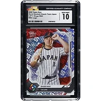 Shugo Maki Japan Baseball 2026 Topps Now World Baseball Classic Team Japan WBC Logo #JP11 CGC Authenticated GEM MINT 10 Card