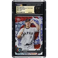 Shugo Maki Japan Baseball 2026 Topps Now World Baseball Classic Team Japan WBC Logo #JP11 CGC Authenticated PRISTINE 10 Card