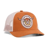 Unisex Howler Brothers Texas Orange/White Texas Longhorns Bevo Buckle Trucker Hat
