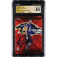 Mark Andrews Baltimore Ravens Autographed 2018 Panini XR Red #128 #/299 CGC Fanatics Witnessed Authenticated Rookie Card