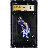 Mark Andrews Baltimore Ravens Autographed 2018 Panini Select #71 CGC Fanatics Witnessed Authenticated Rookie Card