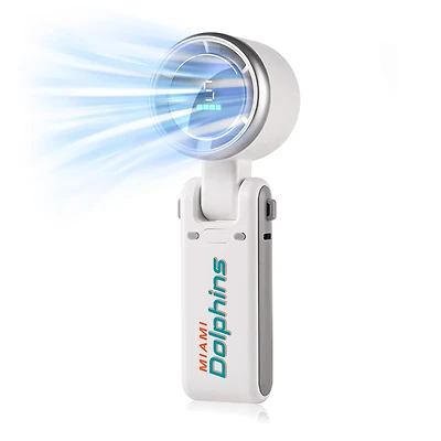 ActionHeat Miami Dolphins AlphaCool Rechargeable Handheld Fan