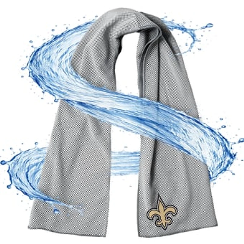 ActionHeat New Orleans Saints AlphaCool Mesh Instant Cooling Towel