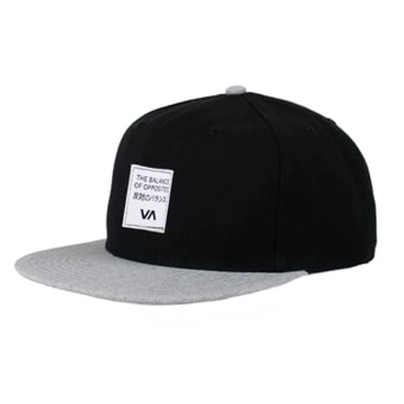 Men's RVCA Black Foreign Snapback Hat