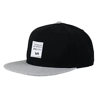 Men's RVCA Black Foreign Snapback Hat