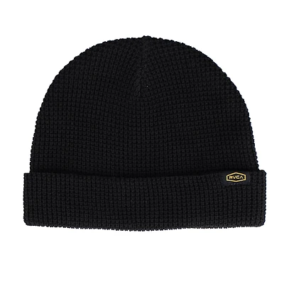 Men's RVCA Black Dock Shift Knit Hat