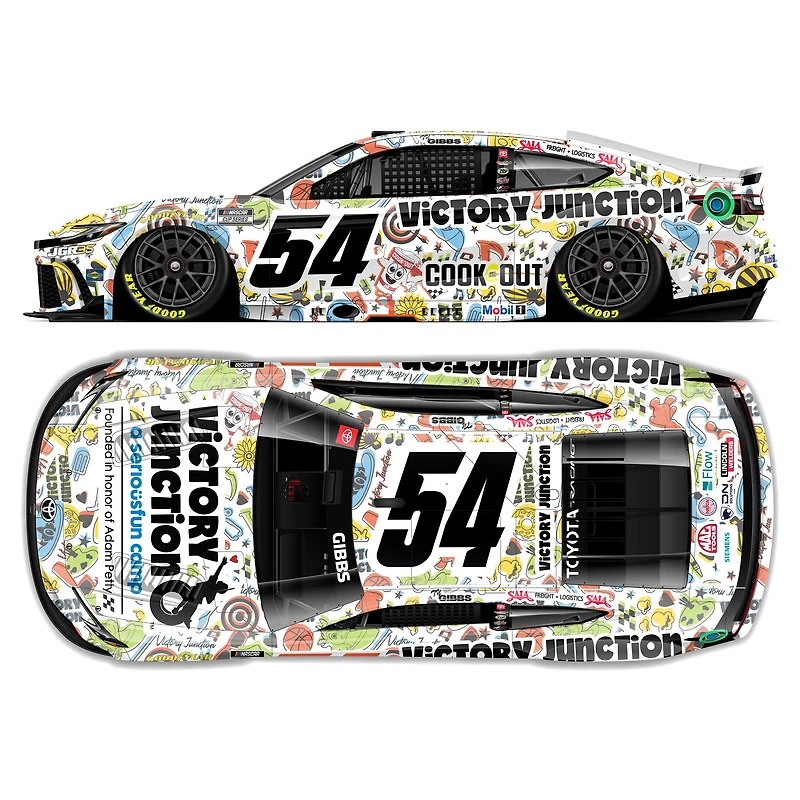 Action Racing Ty Gibbs 2026 #54 Victory Junction 1:64 Regular Paint Die-Cast Toyota Camry XSE