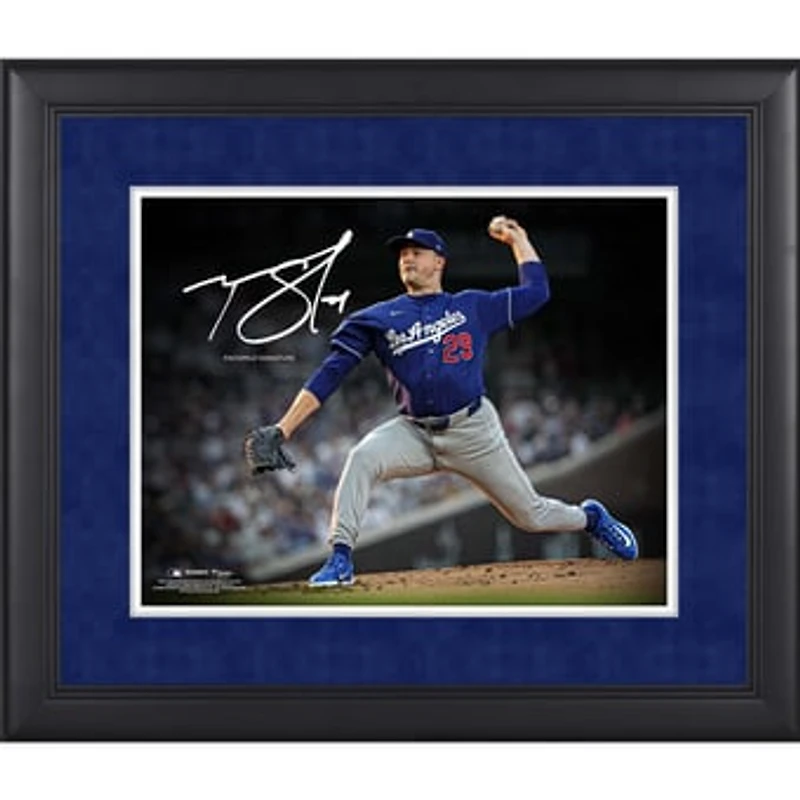 Tarik Skubal Los Angeles Dodgers Facsimile Signature Framed 11" x 14" Spotlight Photograph