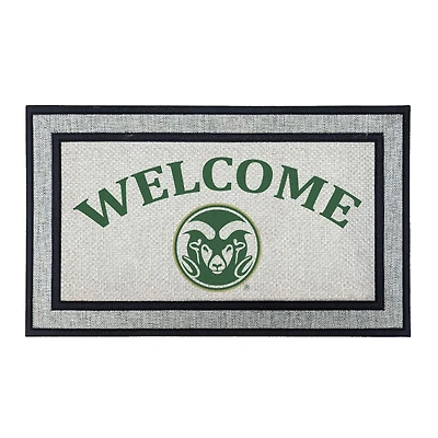 Jardine Colorado State Rams 18" x 30" Welcome Doormat