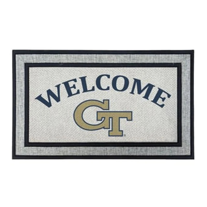 Jardine Georgia Tech Yellow Jackets 18" x 30" Welcome Doormat