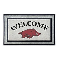 Jardine Arkansas Razorbacks 18" x 30" Welcome Doormat