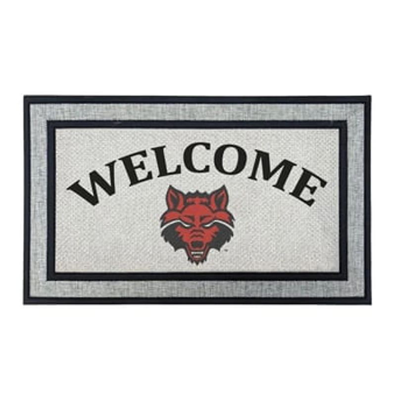 Jardine Arkansas State Red Wolves 18" x 30" Welcome Doormat