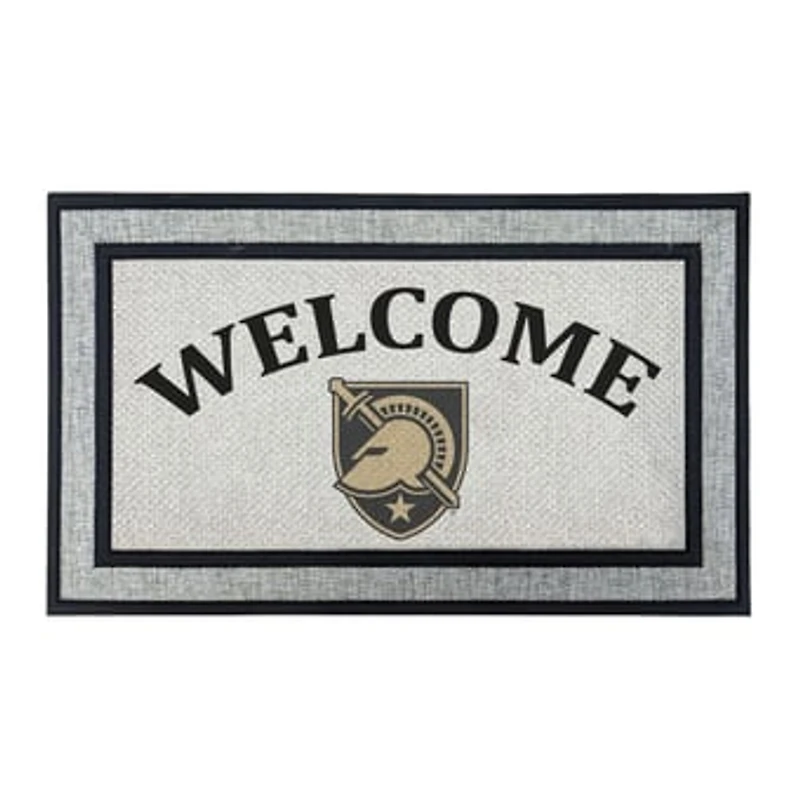 Jardine Army Black Knights 18" x 30" Welcome Doormat