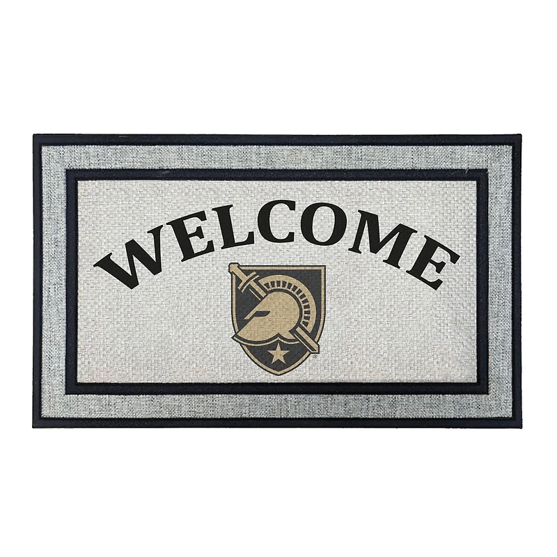 Jardine Army Black Knights 18" x 30" Welcome Doormat