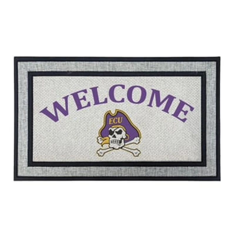 Jardine ECU Pirates 18" x 30" Welcome Doormat
