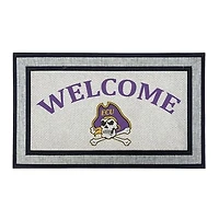 Jardine ECU Pirates 18" x 30" Welcome Doormat