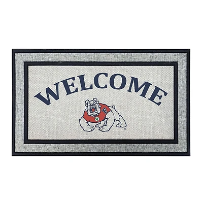 Jardine Fresno State Bulldogs 18" x 30" Welcome Doormat