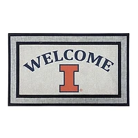 Jardine Illinois Fighting Illini 18" x 30" Welcome Doormat