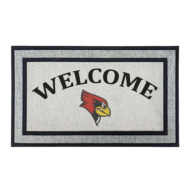 Jardine Illinois State Redbirds 18" x 30" Welcome Doormat