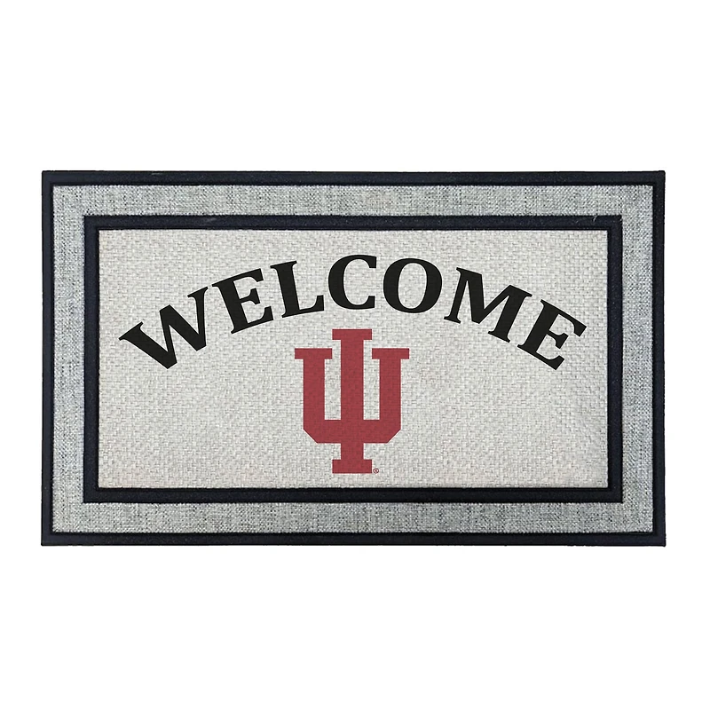 Jardine Indiana Hoosiers 18" x 30" Welcome Doormat