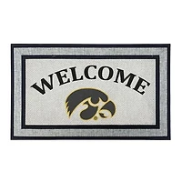 Jardine Iowa Hawkeyes 18" x 30" Welcome Doormat