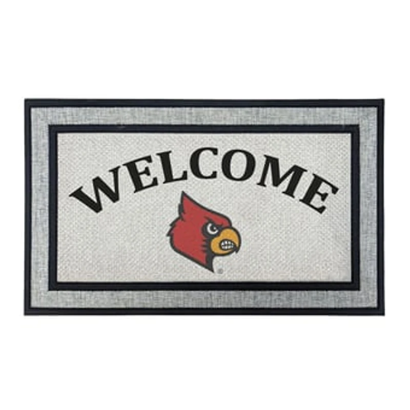 Jardine Louisville Cardinals 18" x 30" Welcome Doormat