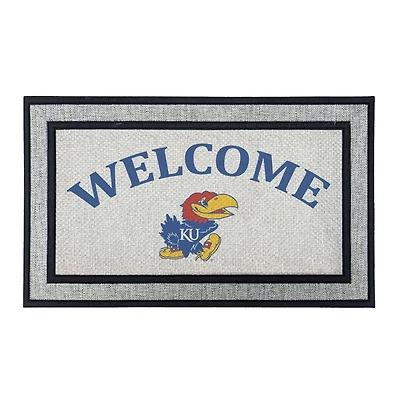 Jardine Kansas Jayhawks 18" x 30" Welcome Doormat