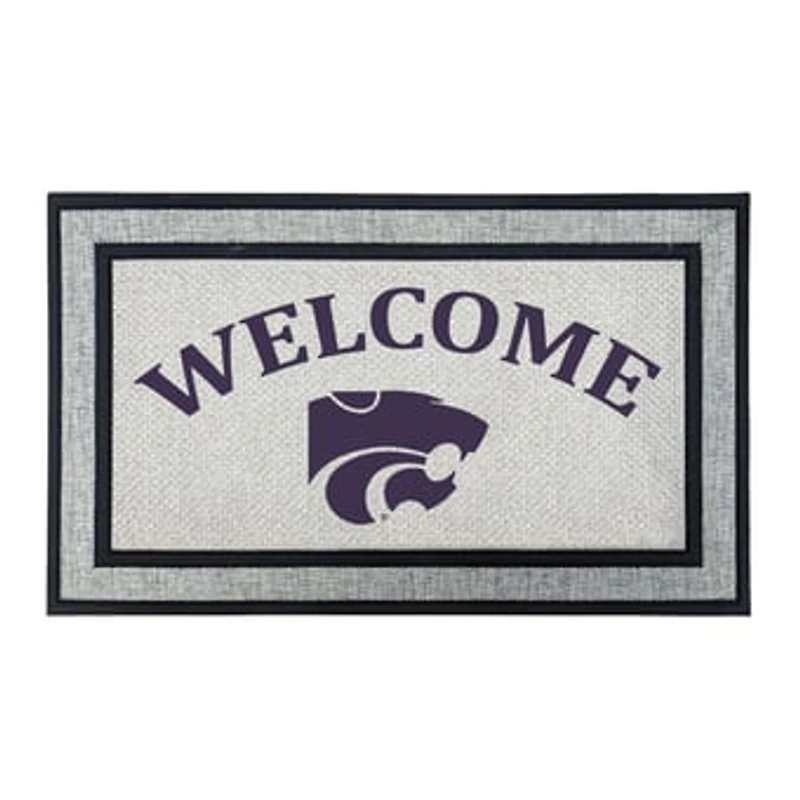 Jardine Kansas State Wildcats 18" x 30" Welcome Doormat