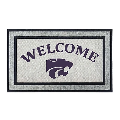 Jardine Kansas State Wildcats 18" x 30" Welcome Doormat