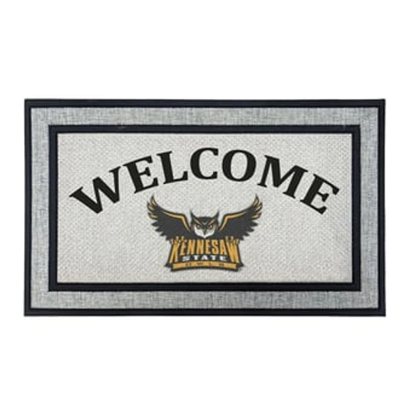 Jardine Kennesaw State Owls 18" x 30" Welcome Doormat