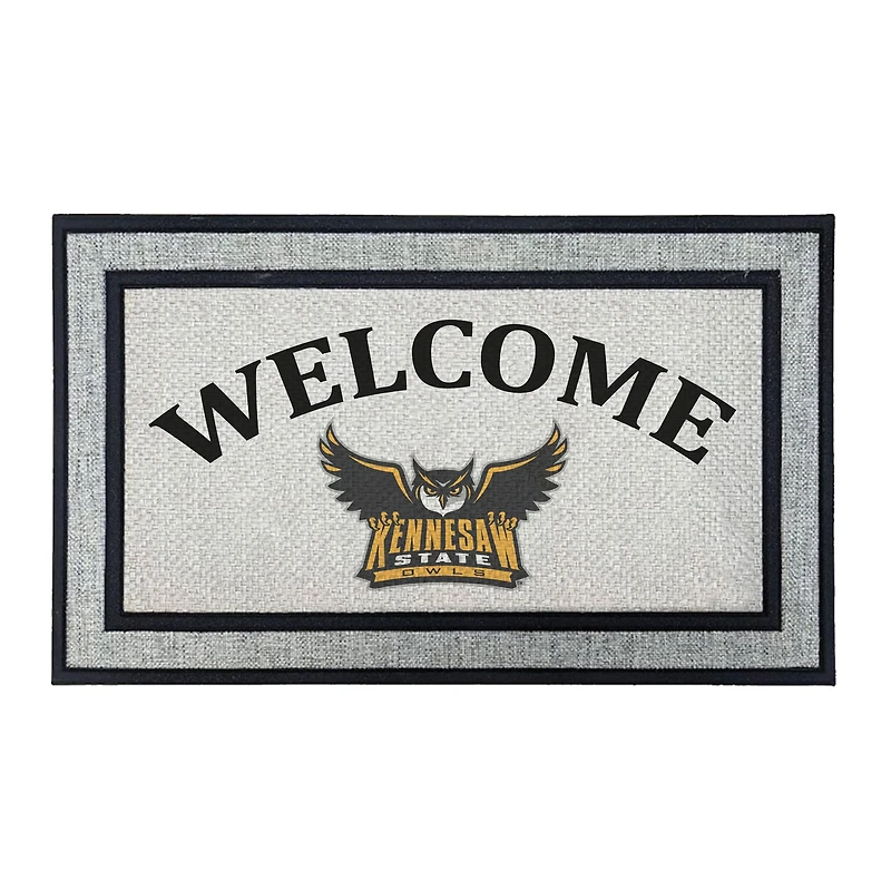 Jardine Kennesaw State Owls 18" x 30" Welcome Doormat