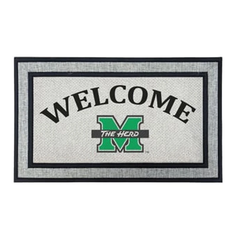 Jardine Marshall Thundering Herd 18" x 30" Welcome Doormat