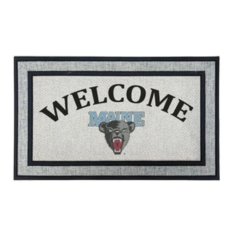 Jardine Maine Black Bears 18" x 30" Welcome Doormat