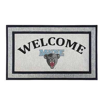Jardine Maine Black Bears 18" x 30" Welcome Doormat