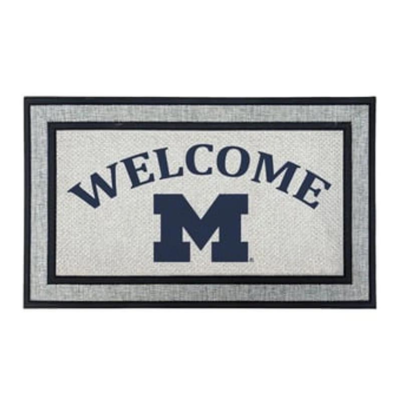 Jardine Michigan Wolverines 18" x 30" Welcome Doormat