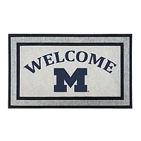 Jardine Michigan Wolverines 18" x 30" Welcome Doormat