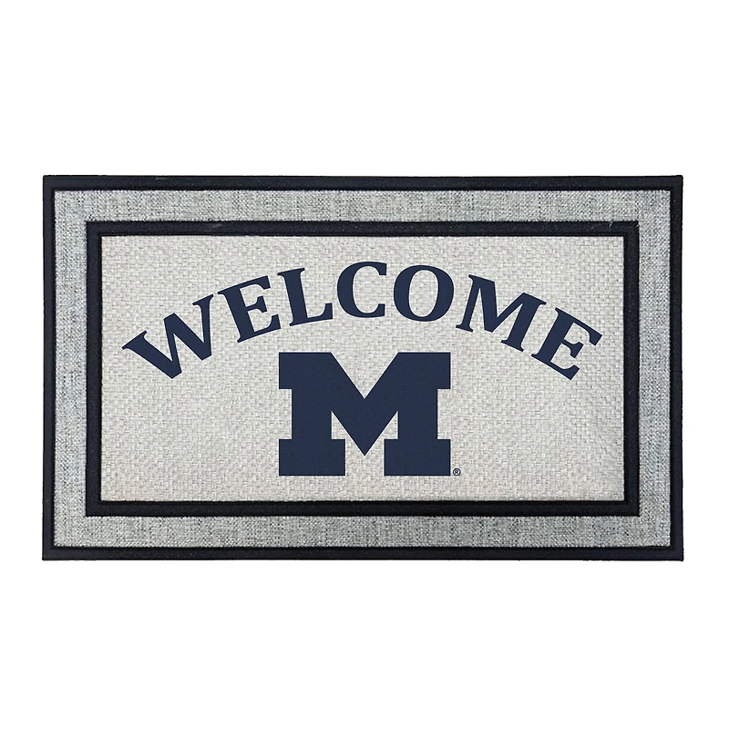 Jardine Michigan Wolverines 18" x 30" Welcome Doormat