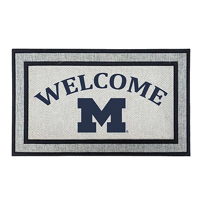 Jardine Michigan Wolverines 18" x 30" Welcome Doormat