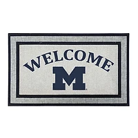 Jardine Michigan Wolverines 18" x 30" Welcome Doormat