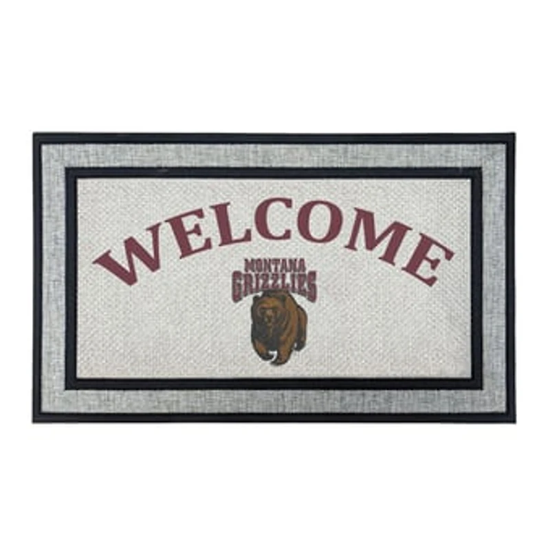 Jardine Montana Grizzlies 18" x 30" Welcome Doormat