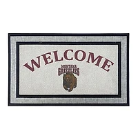Jardine Montana Grizzlies 18" x 30" Welcome Doormat