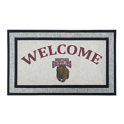 Jardine Montana Grizzlies 18" x 30" Welcome Doormat