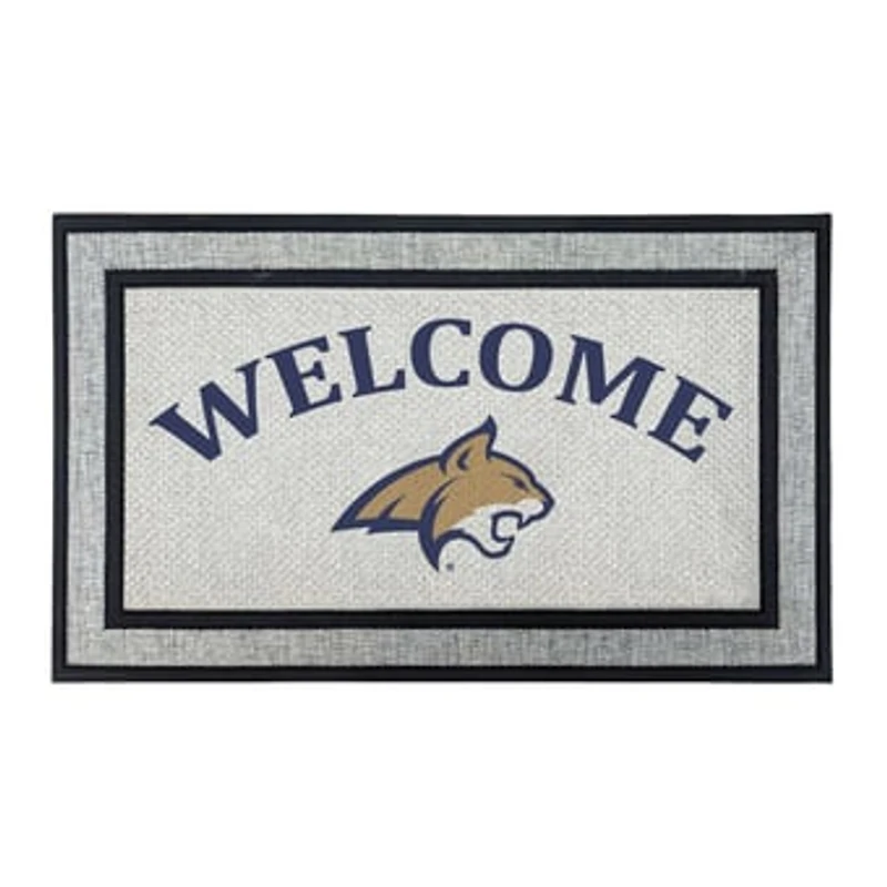 Jardine Montana State Bobcats 18" x 30" Welcome Doormat