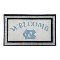 Jardine North Carolina Tar Heels 18" x 30" Welcome Doormat