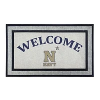 Jardine Navy Midshipmen 18" x 30" Welcome Doormat
