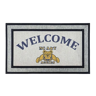Jardine North Carolina A&T Aggies 18" x 30" Welcome Doormat